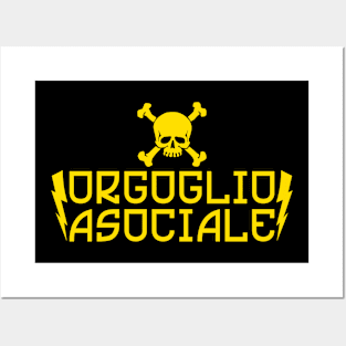 Orgoglio Asociale Posters and Art